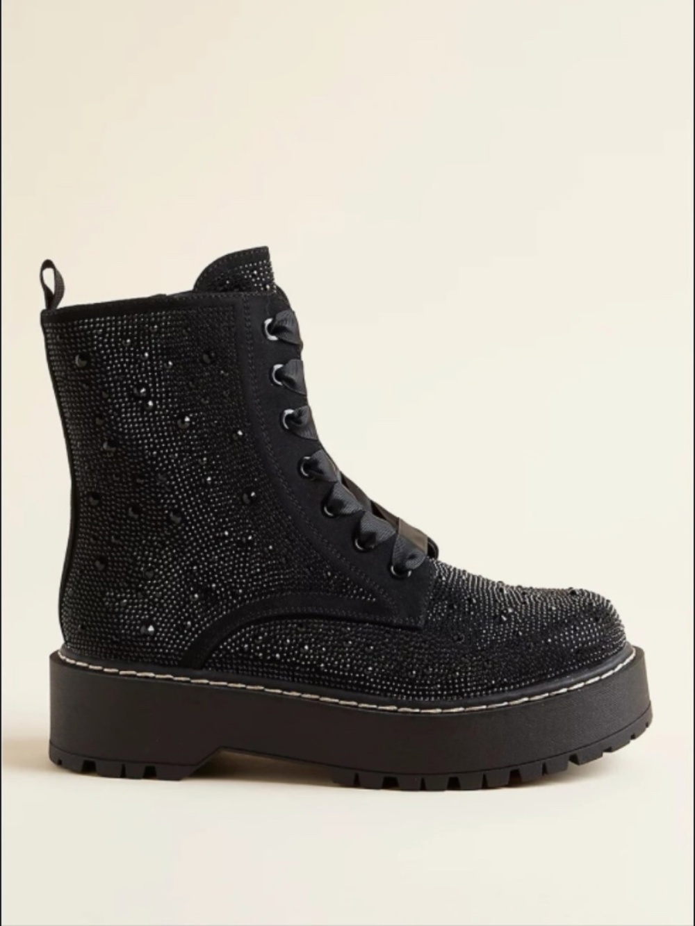 Torrid X Betsey Johnson Embellished Combat Boots